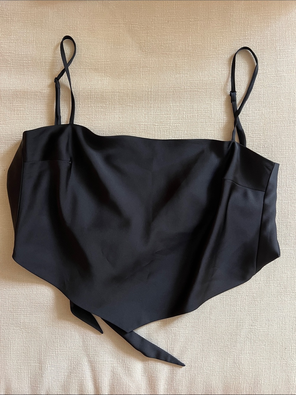 Aritzia Sunday Best Tie Scarf Top Size S